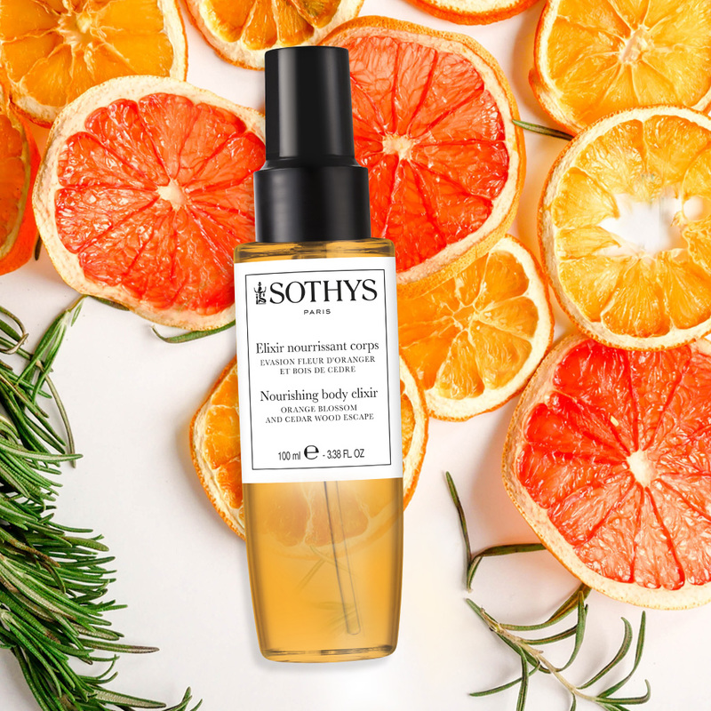 Nourishing Body Elixir Sothys - Насыщенный эликсир для тела с апельсином и кедром